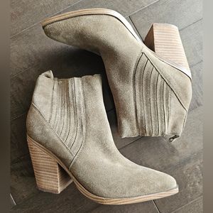 Marc Fisher Suede Ankle Boot, Sz 8.5